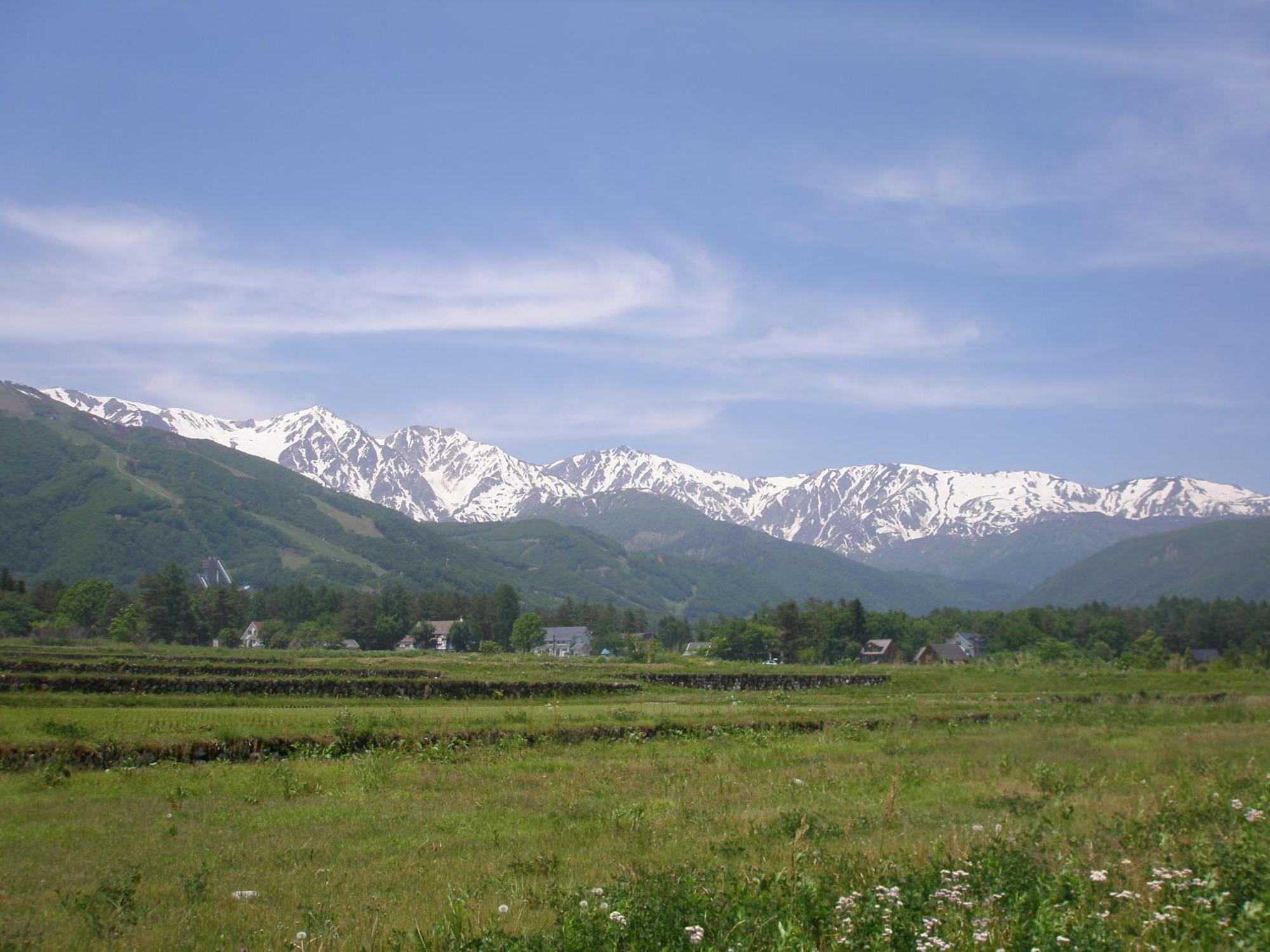 Bed and Breakfast Alpine Wind Hakuba Exteriér fotografie